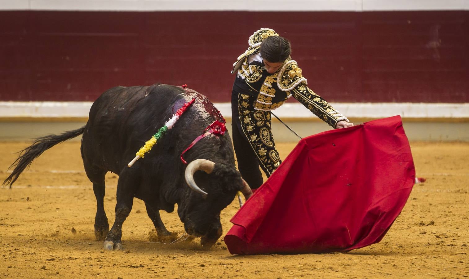 Ponce, Garrido y Adame fueron los protagonistas de la jornada taurina de ayer.