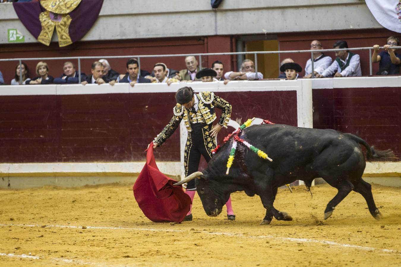 Ponce, Garrido y Adame fueron los protagonistas de la jornada taurina de ayer.