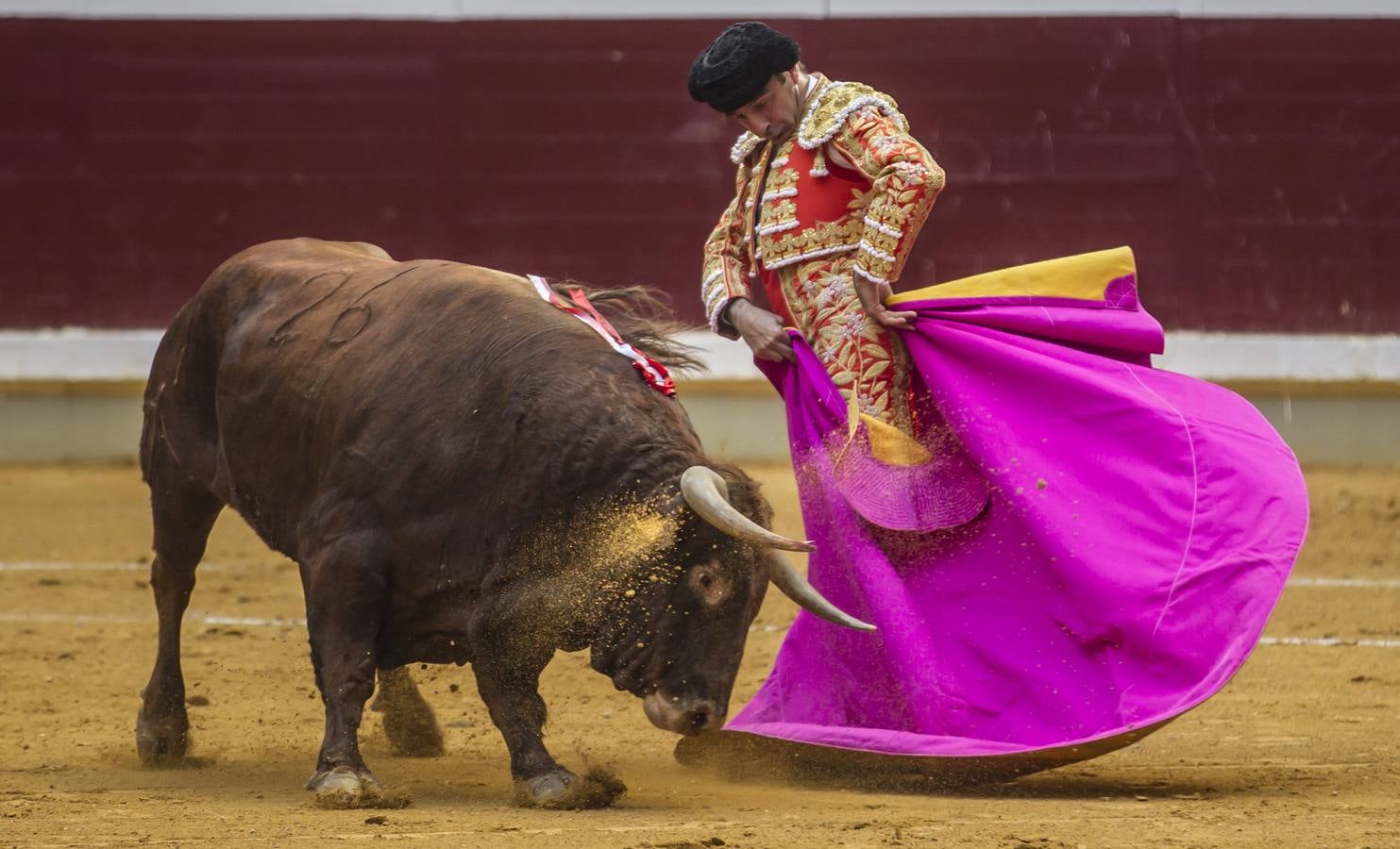 Ponce, Garrido y Adame fueron los protagonistas de la jornada taurina de ayer.