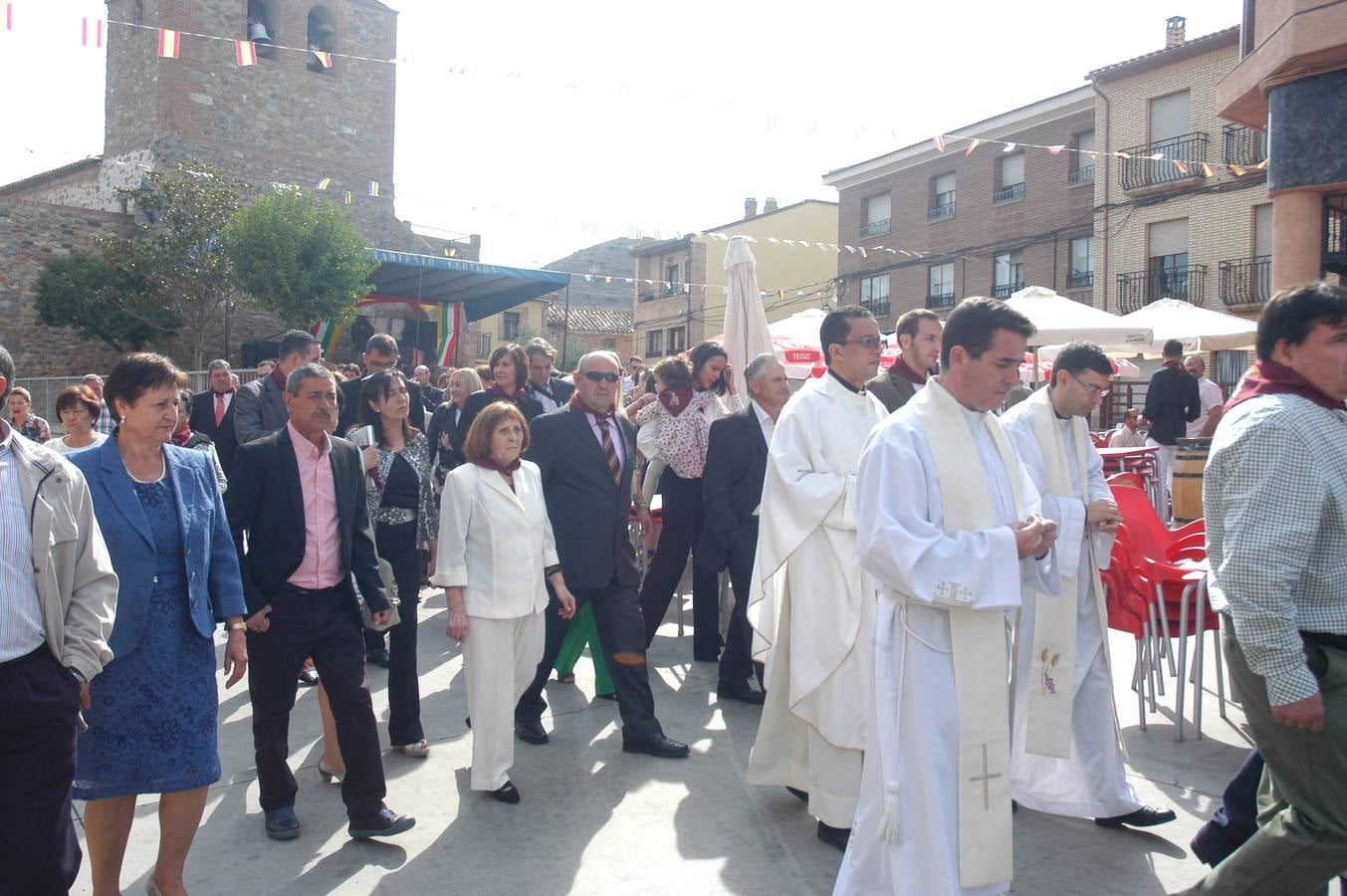 Pisado de uva y procesión de Acción de Gracias y Virgen de la Antigua en Rincón de Olivedo