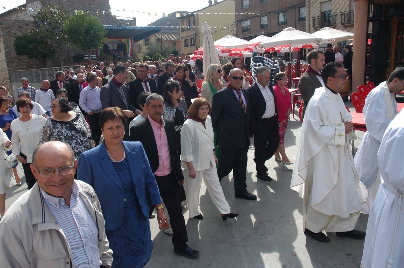 Pisado de uva y procesión de Acción de Gracias y Virgen de la Antigua en Rincón de Olivedo