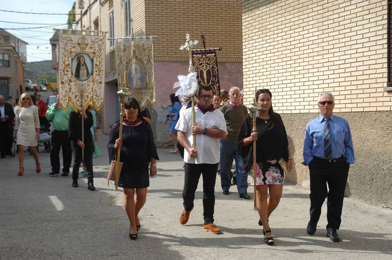 Pisado de uva y procesión de Acción de Gracias y Virgen de la Antigua en Rincón de Olivedo