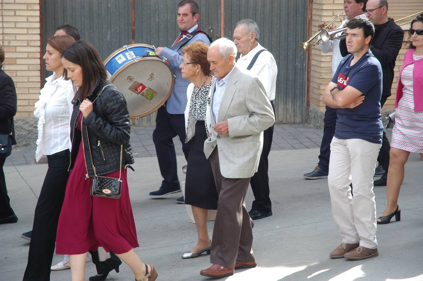 Pisado de uva y procesión de Acción de Gracias y Virgen de la Antigua en Rincón de Olivedo