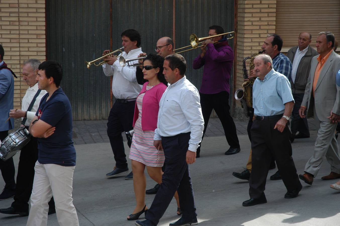 Pisado de uva y procesión de Acción de Gracias y Virgen de la Antigua en Rincón de Olivedo