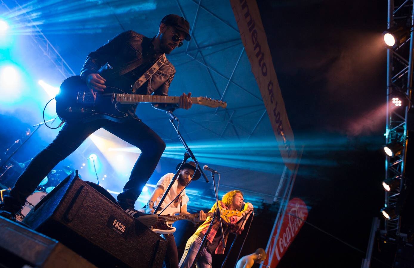 Llenazo en el Espacio Peñas que se llenó de amantes del heavy para disfrutar de estas tres bandas tributo..