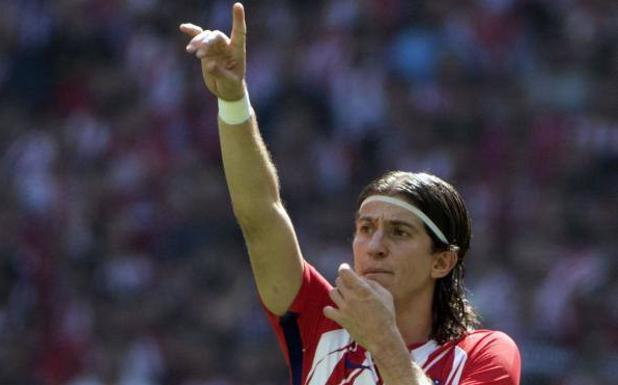 Filipe Luís, uno de los líderes en el vestuario del Atlético. 