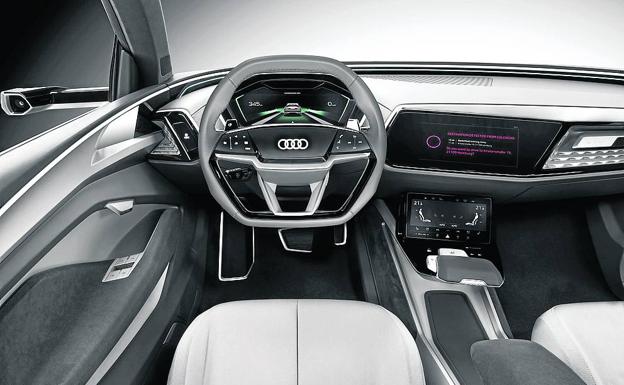 Interior. El habitáculo responde a los signos de identidad de Audi. :: 