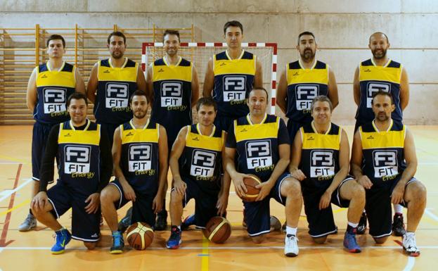 Fit Energy, uno de los equipos de la pasada liga municipal de baloncesto. 