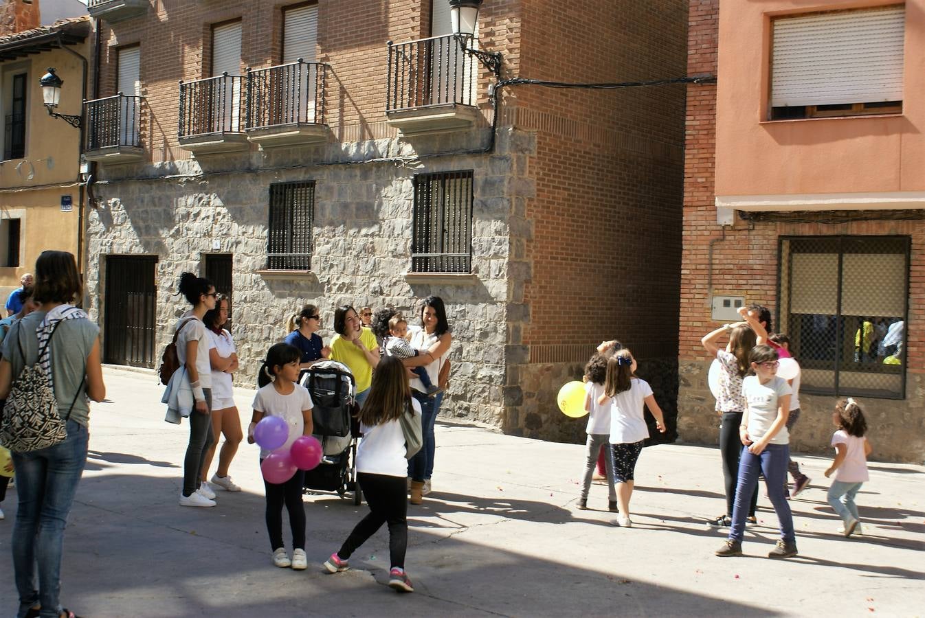 Las imágenes del cohete por las fiestas de Gracias