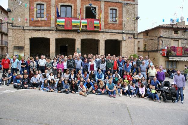 Berceo disparó el cohete de unas fiestas en dos etapas