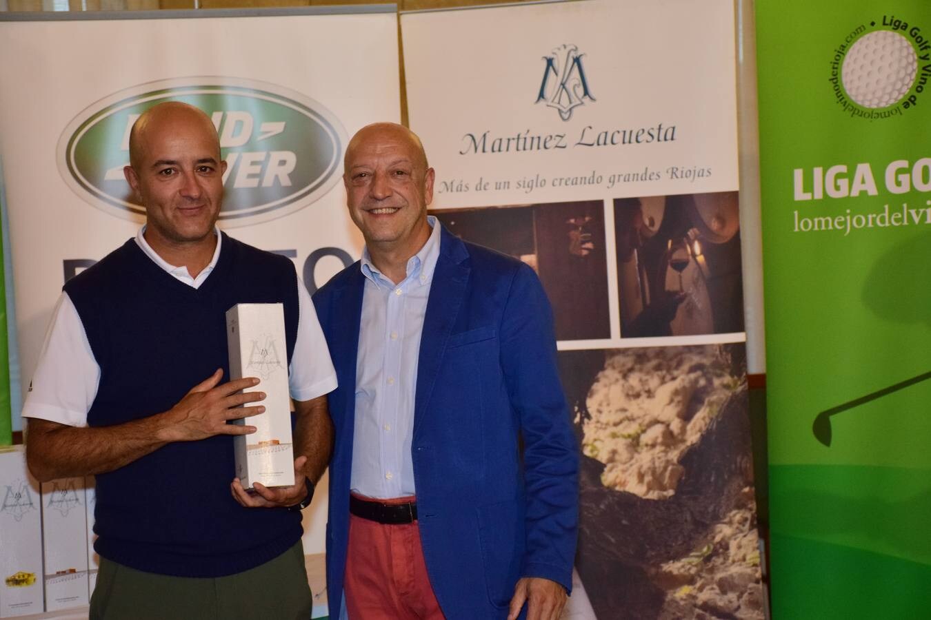 Imágenes de la entrega de premios del Torneo Martínez Lacuesta, de la Liga de Golf y Vino de lomejordelvinoderioja.com.