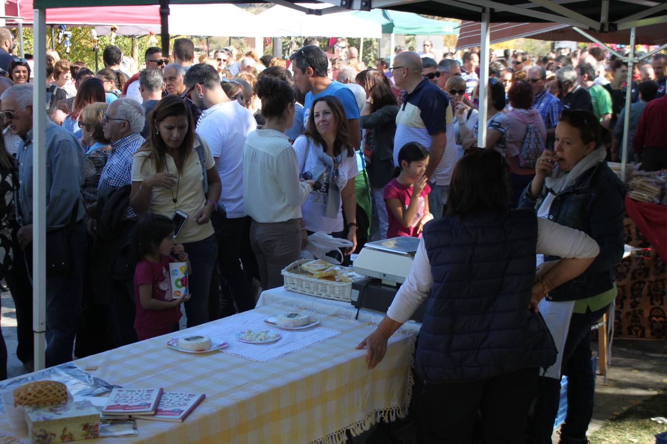 Gran ambiente en este festival gastronómico que se celebra cada año por estas fechas en Enciso.