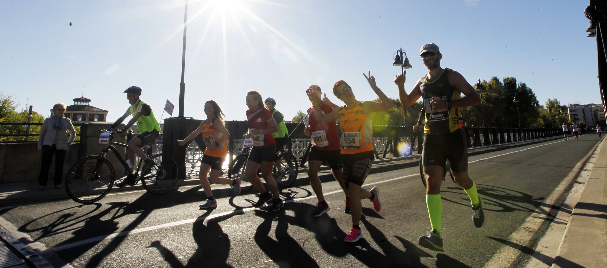 MIl doscientos atletas han participado hoy en esta carrera que se ha celebrado en el centro de Logroño.