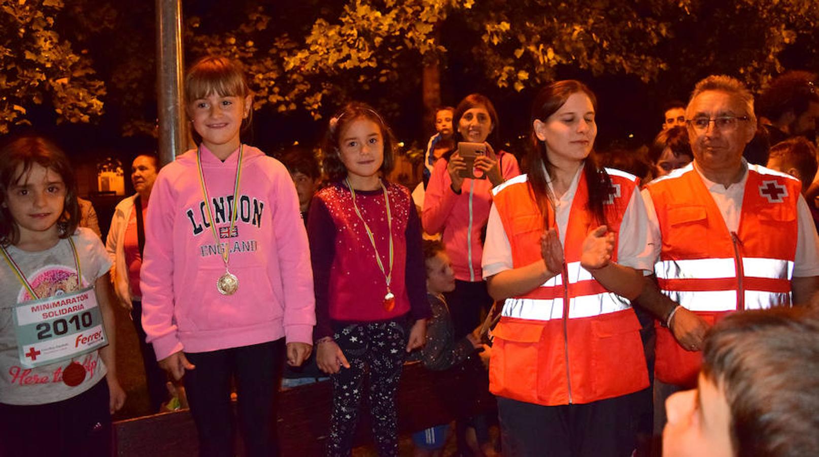 Alrededor de 300 niños tomaron parte en los actos paralelos relacionados con la Maratón que este domingo se celebra en Logroño. Amor por el deporte, participación, saber perder y también ganar... 