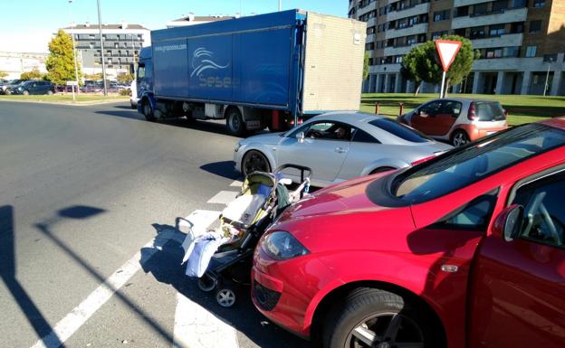 Atropellada en un paso de cebra en Logroño