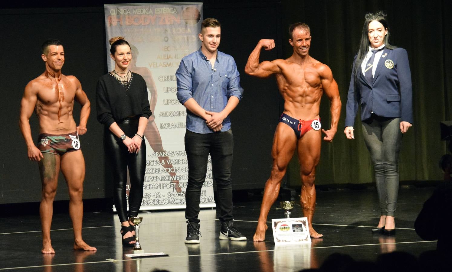 El Auditorio del Ayuntamiento de Logroño acogió el primer Trofeo Nacional de La Rioja y el tercer Campeonato de La Rioja de culturismo.