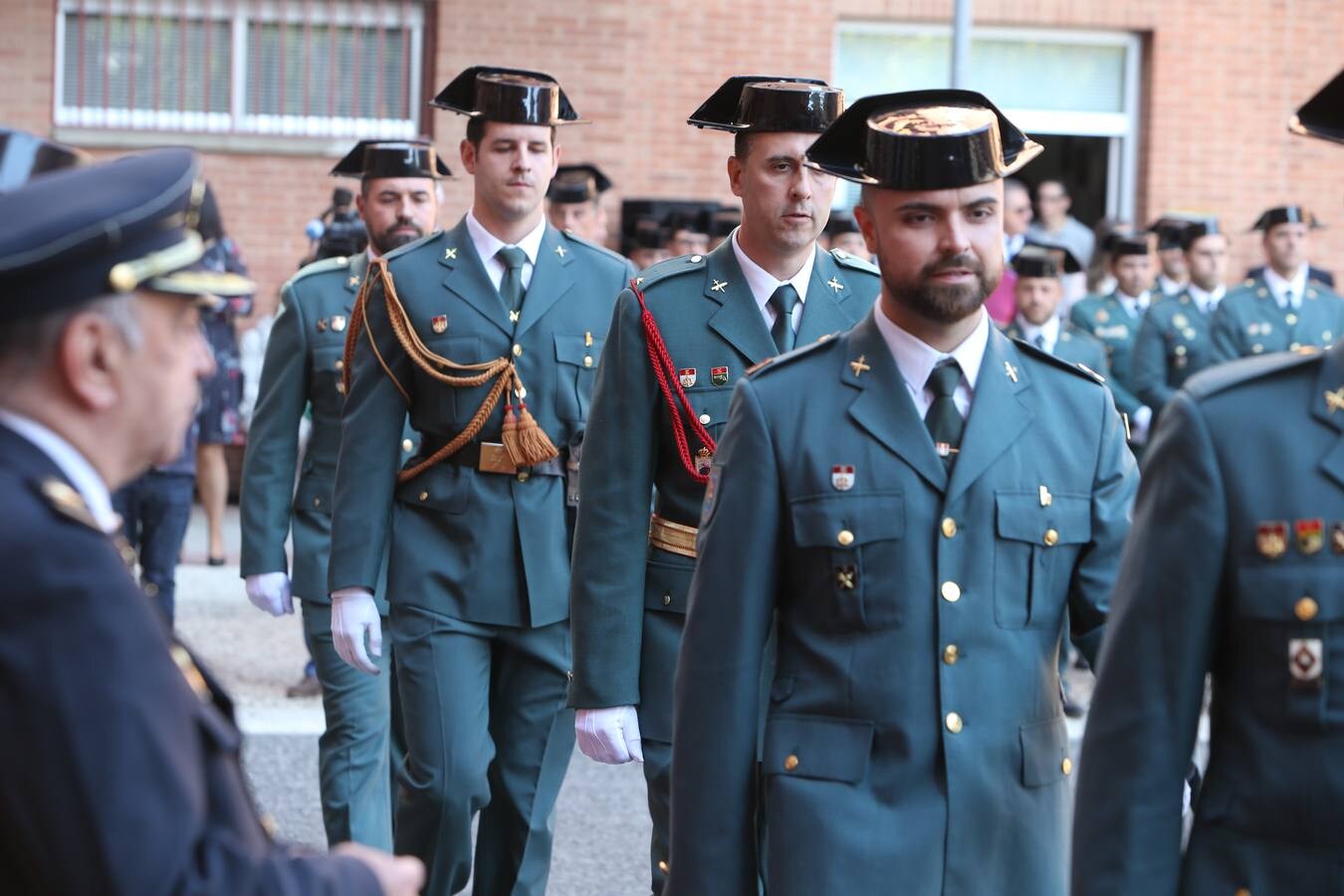 Las imágenes del acto en el cuartel de la Guardia Civil de Logroño