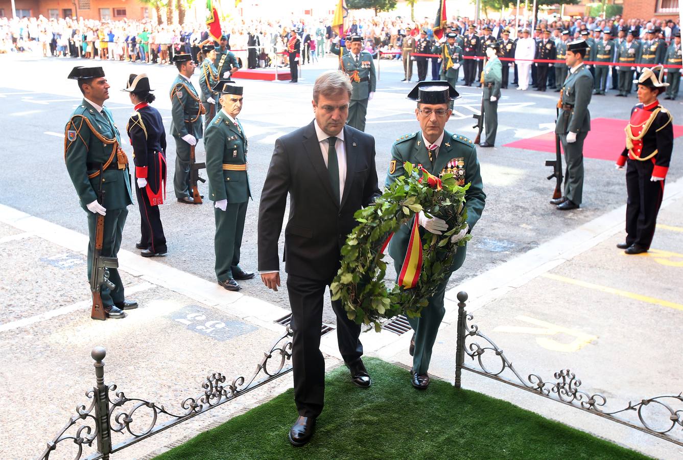 Las imágenes de la celebración en el cuartel de la Guardia Civil en Logroño