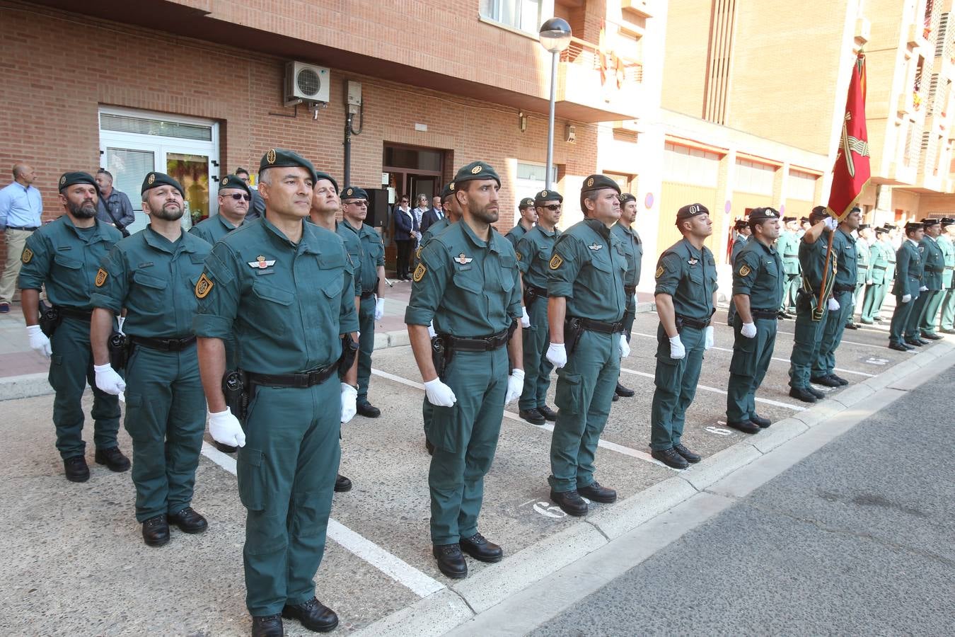 Las imágenes de la celebración en el cuartel de la Guardia Civil en Logroño