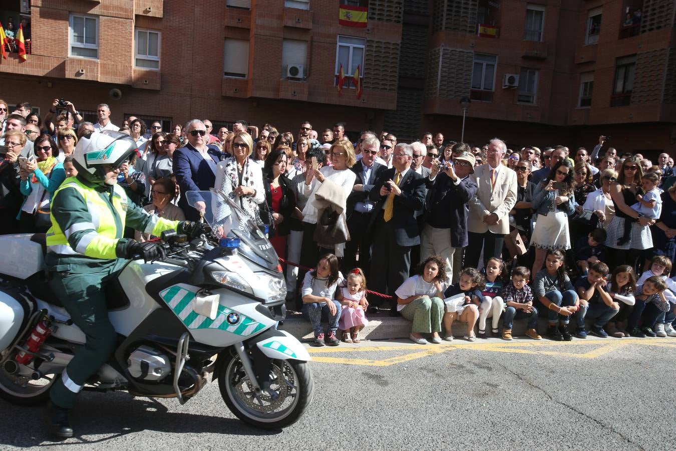 Las imágenes de la celebración en el cuartel de la Guardia Civil en Logroño