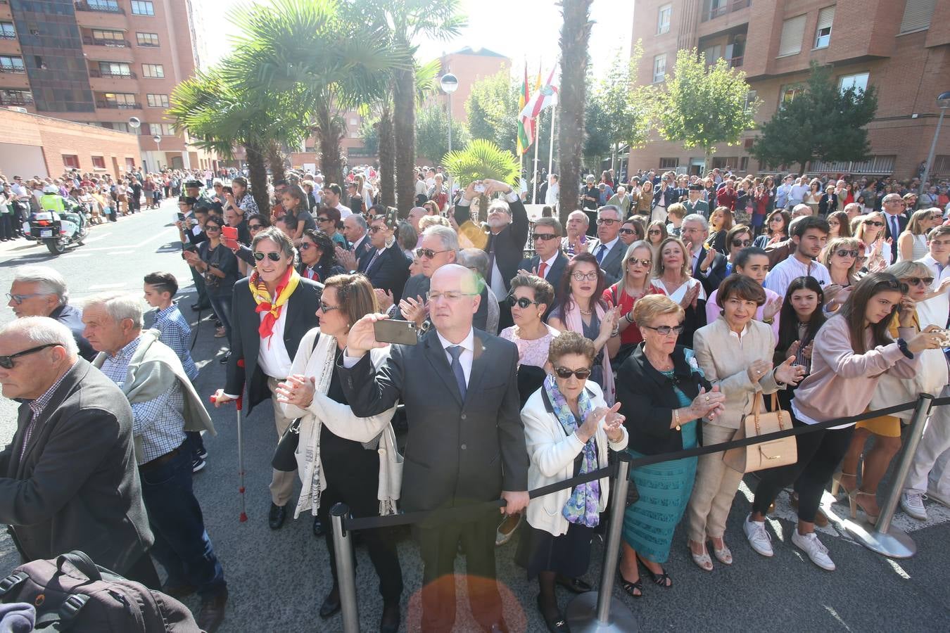 Las imágenes de la celebración en el cuartel de la Guardia Civil en Logroño