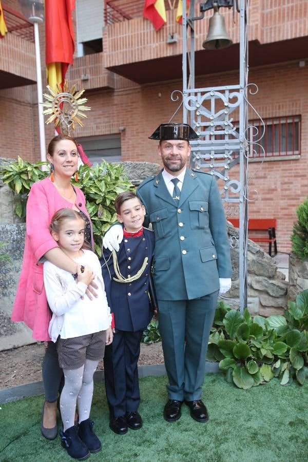 Las imágenes de la celebración en el cuartel de la Guardia Civil en Logroño