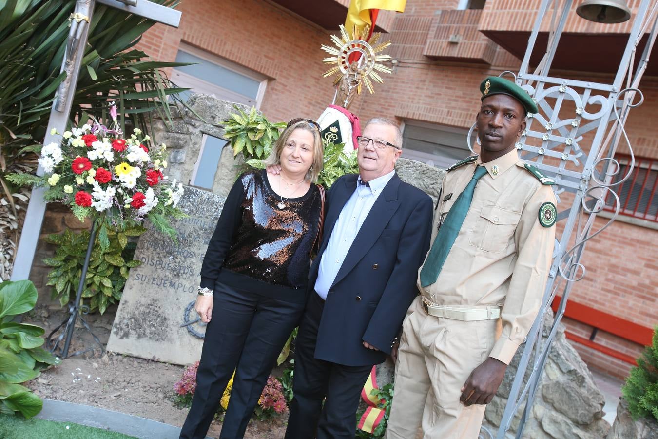 Las imágenes de la celebración en el cuartel de la Guardia Civil en Logroño