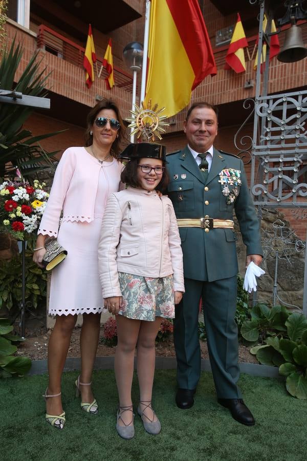 Las imágenes de la celebración en el cuartel de la Guardia Civil en Logroño