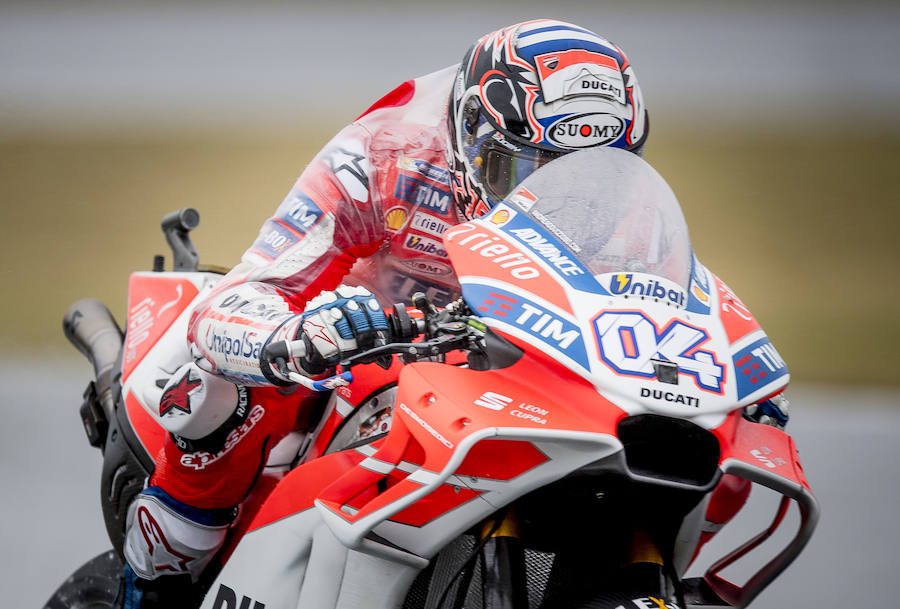 El piloto italiano de MotoGP Andrea Dovizioso.