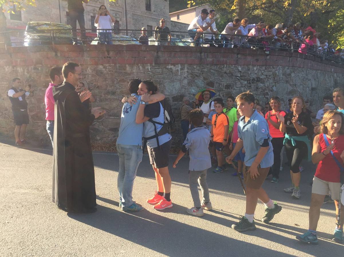 Este domingo se ha celebrado la XXXV Valvanerada Scout entre Arnedo y Valvanera