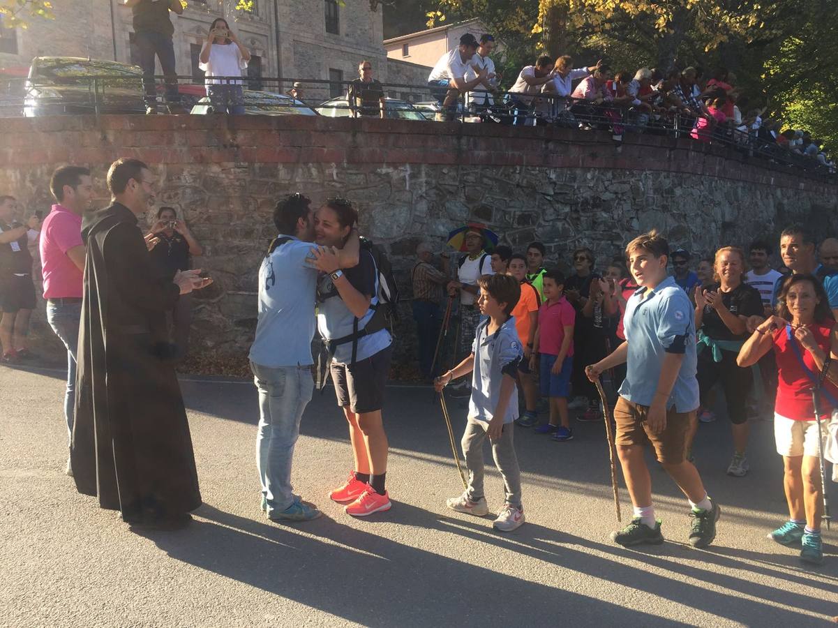 Este domingo se ha celebrado la XXXV Valvanerada Scout entre Arnedo y Valvanera