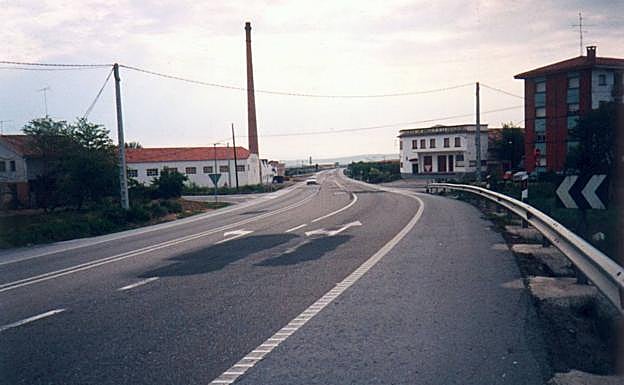 Nacional 232 a su paso por El Villar de Arnedo