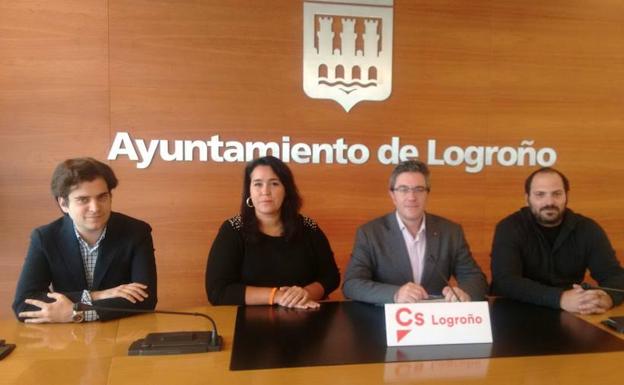 El equipo de Ciudadanos presenta sus exigencias para firmar los presupuestos municipales. 