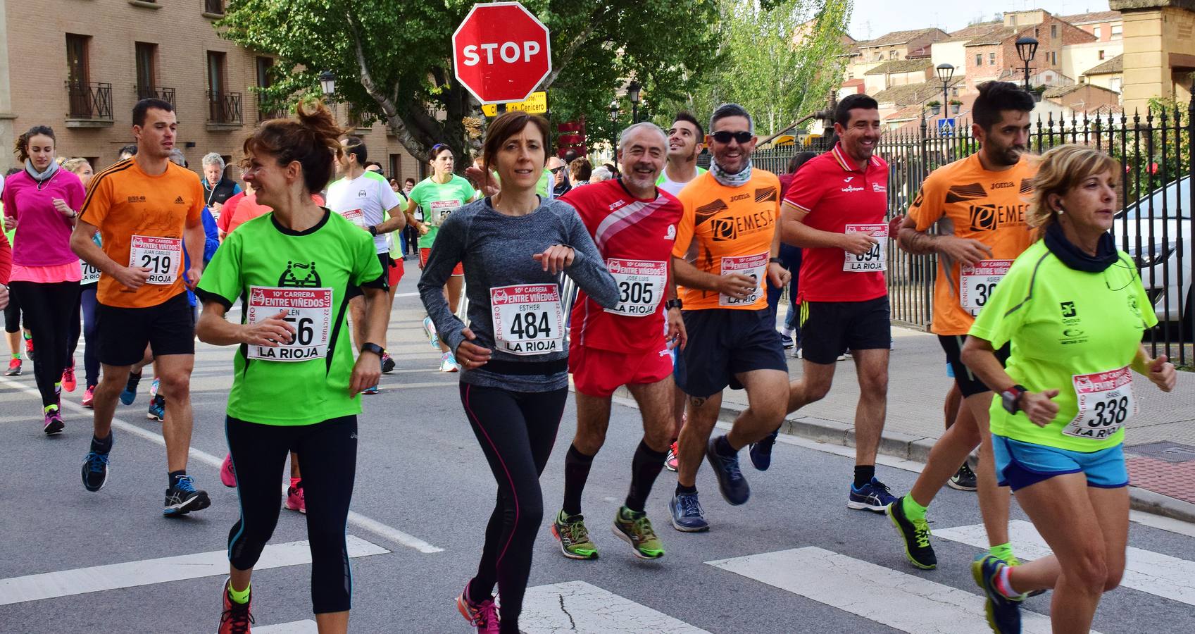 Gran jornada de atletismo en la ya tradicional Carrera Entreviñedos de Cenicero