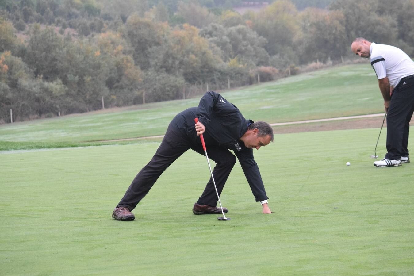 Los jugadores disfrutaron de una gran jornada de golf.