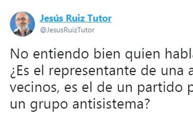 La Federación de Asociaciones de Vecinos pide a Ruiz Tutor que rectifique