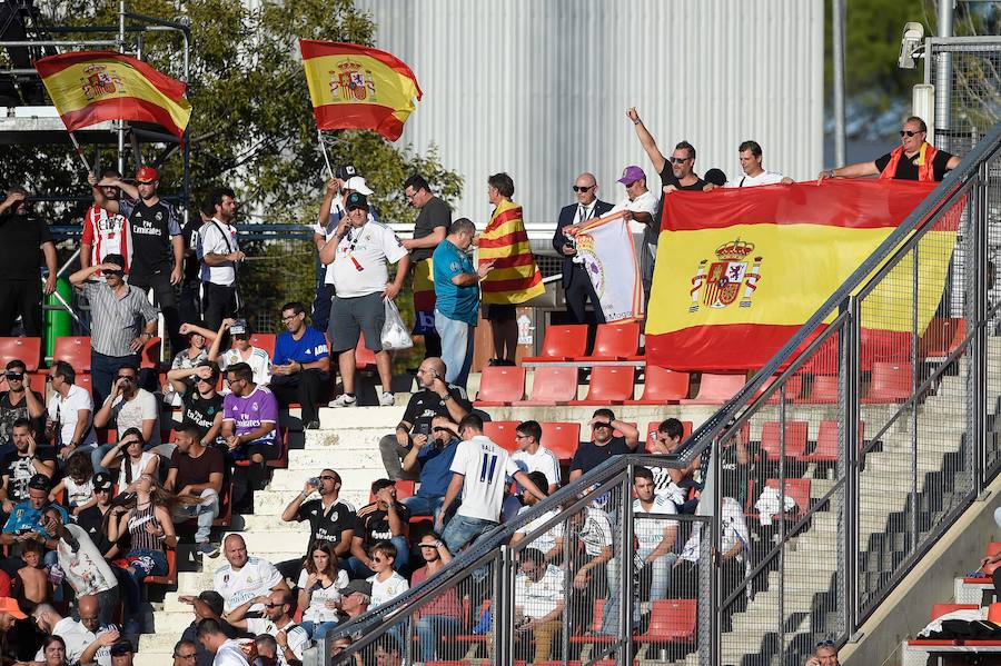 El Real Madrid cayó en su primera visita en la historia a Montilivi (2-1). El cuadro dirigido por Machín remontó el gol inicial de Isco con los tantos de Stuani y Portu.