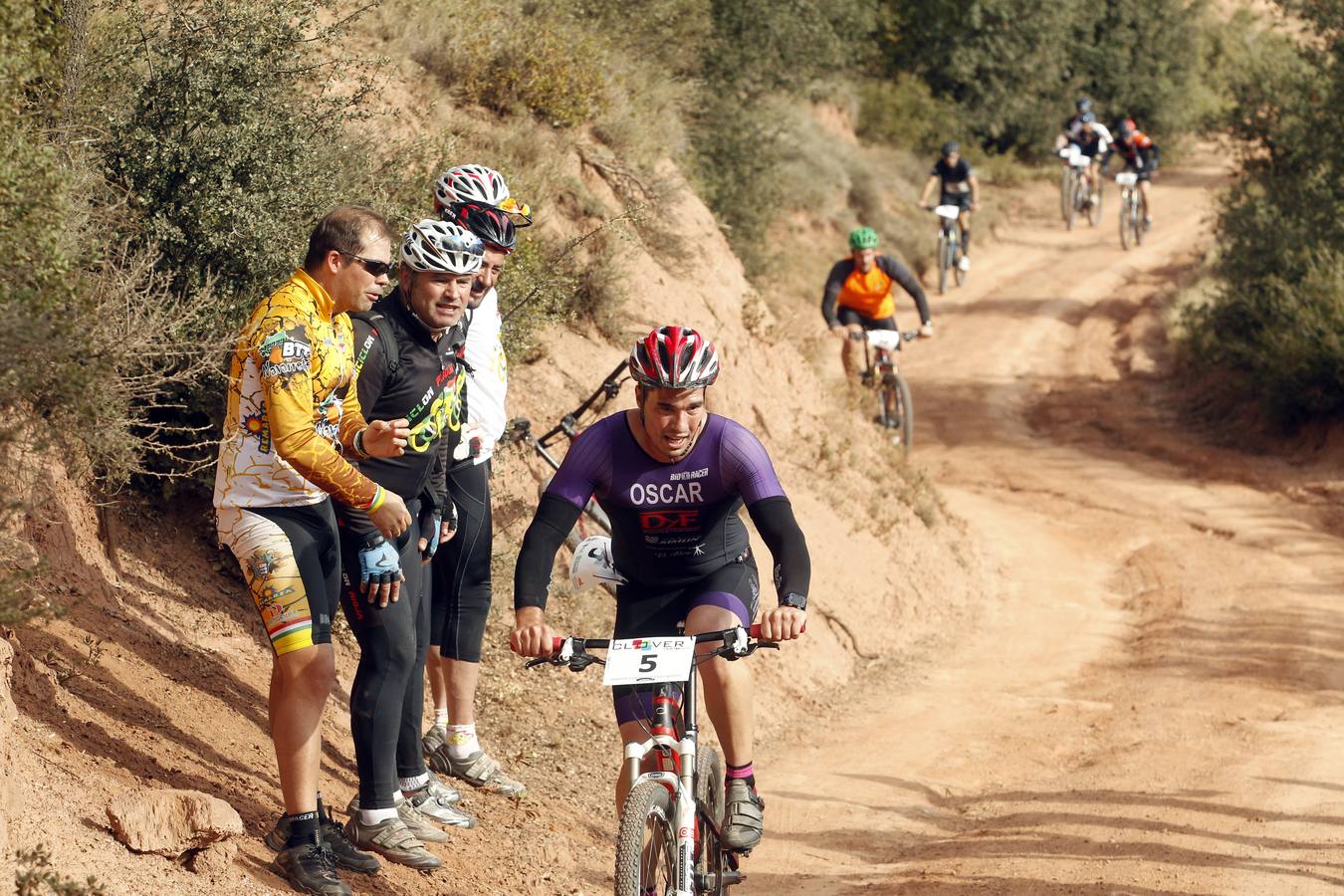 Un día magnífico ha acompañado a la celebración este domingo de la Duatlón de Moncalvillo, que ha dejado escenas preciosas