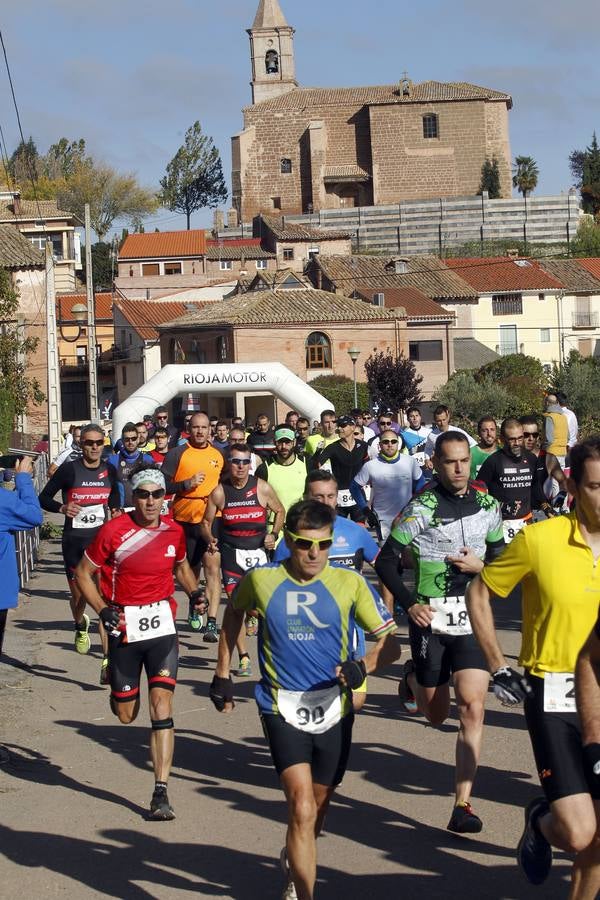 Un día magnífico ha acompañado a la celebración este domingo de la Duatlón de Moncalvillo, que ha dejado escenas preciosas