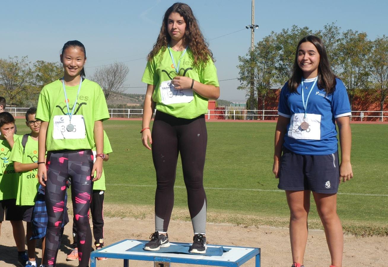 Decenas de niños participaron en Calahorra en la Olimpiada Interescolar Infantil.