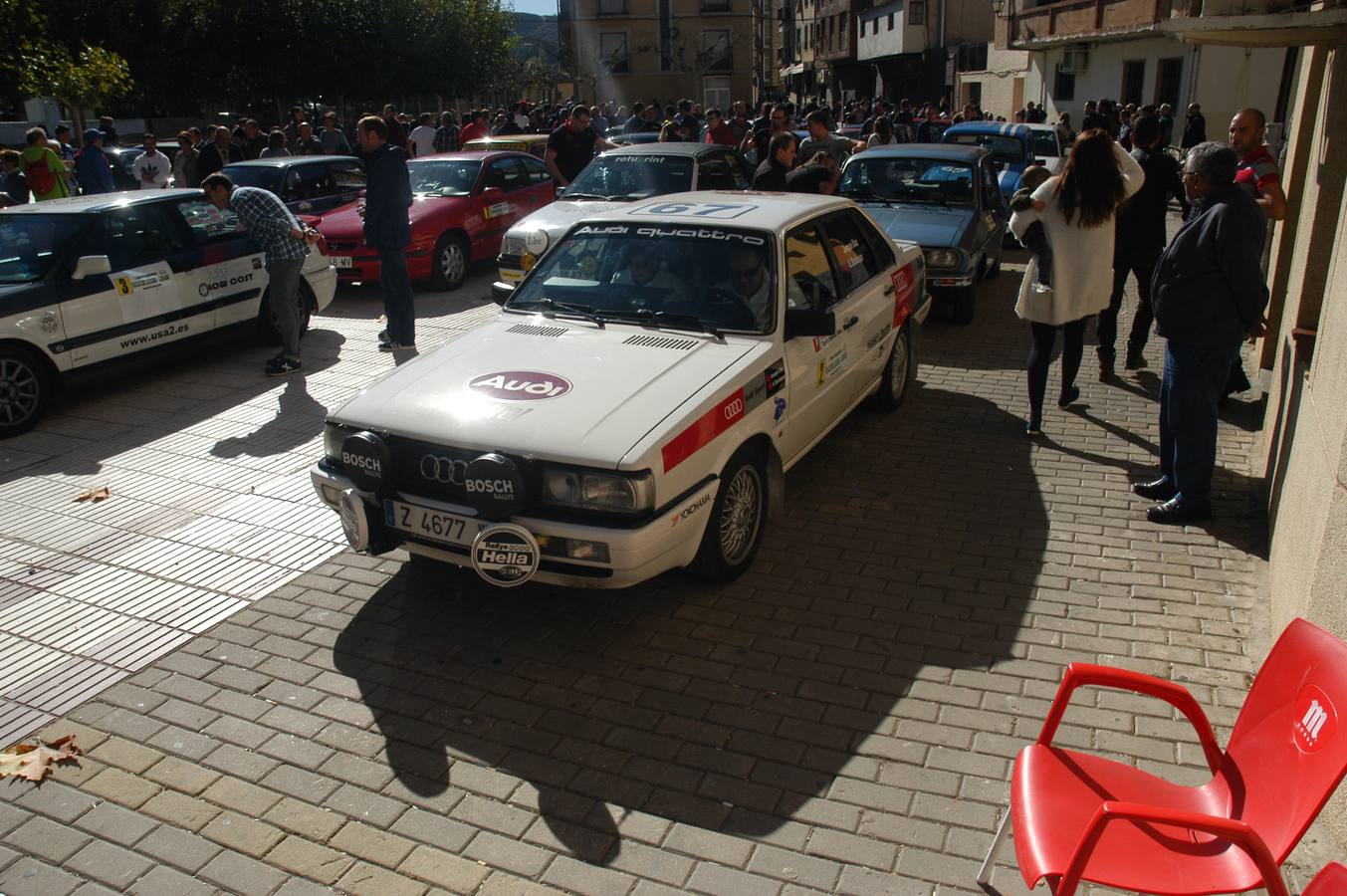 Imágenes de la Ruta de regularidad Valle del Alhama Linares, celebrada ayer en la comarca de Cervera.