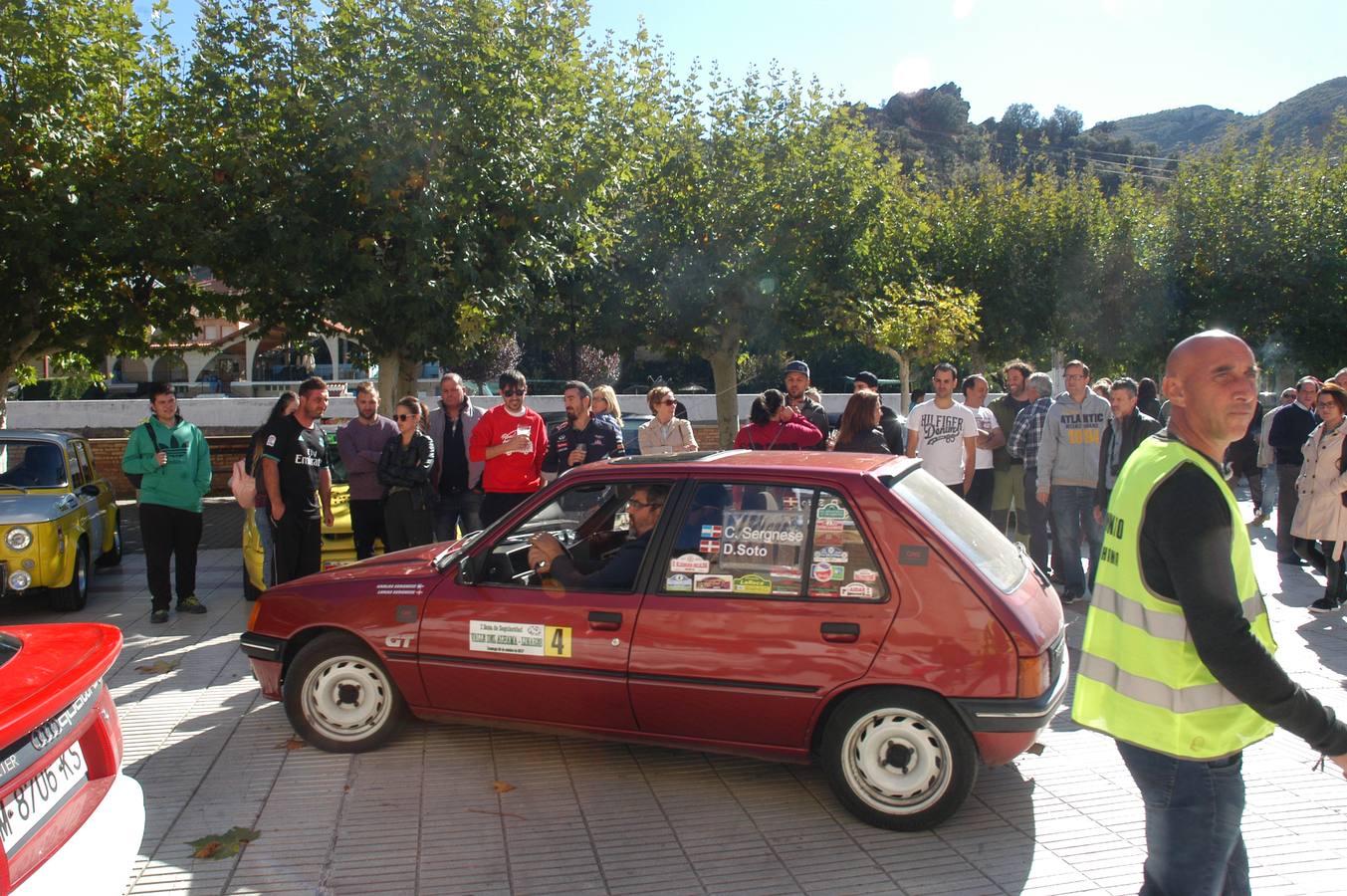 Imágenes de la Ruta de regularidad Valle del Alhama Linares, celebrada ayer en la comarca de Cervera.