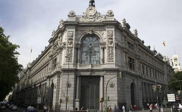 Sede del Banco de España, en Madrid.