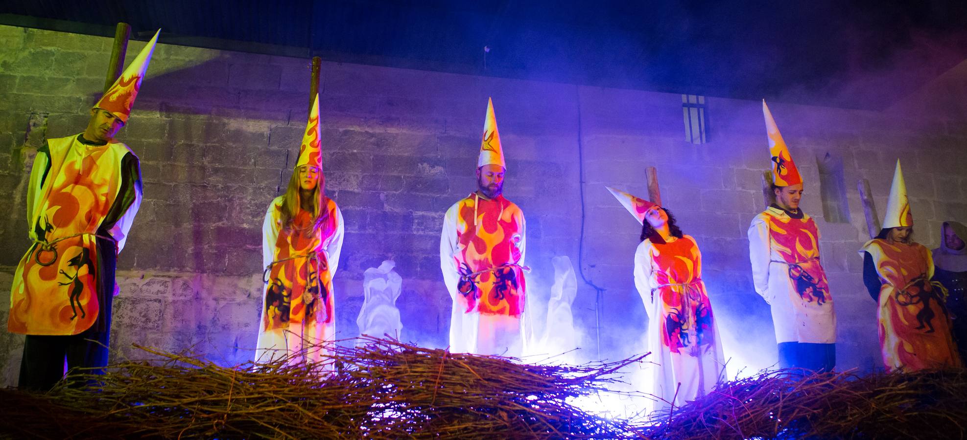 Logroño se llena de brujas para rememorar el auto de fe de 1610