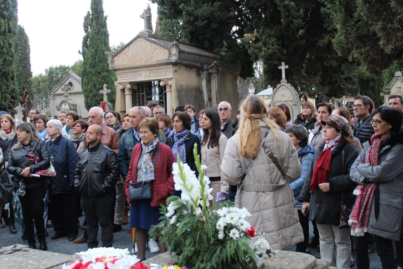 Visita al cementerio de Calahorra