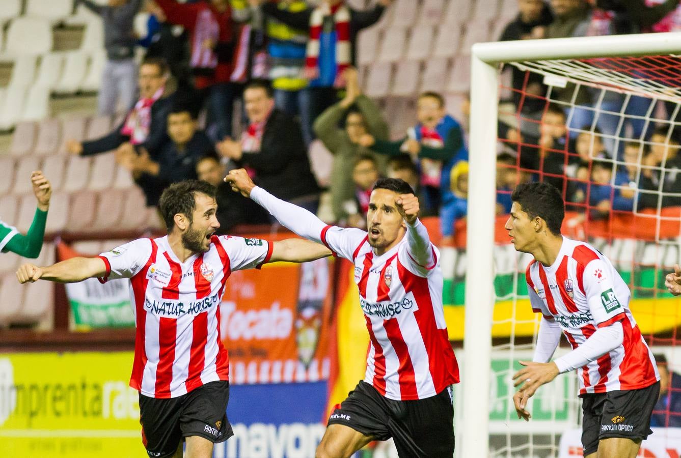 Los de Logroño no consiguieron pasar este domingo del empate (1-1)