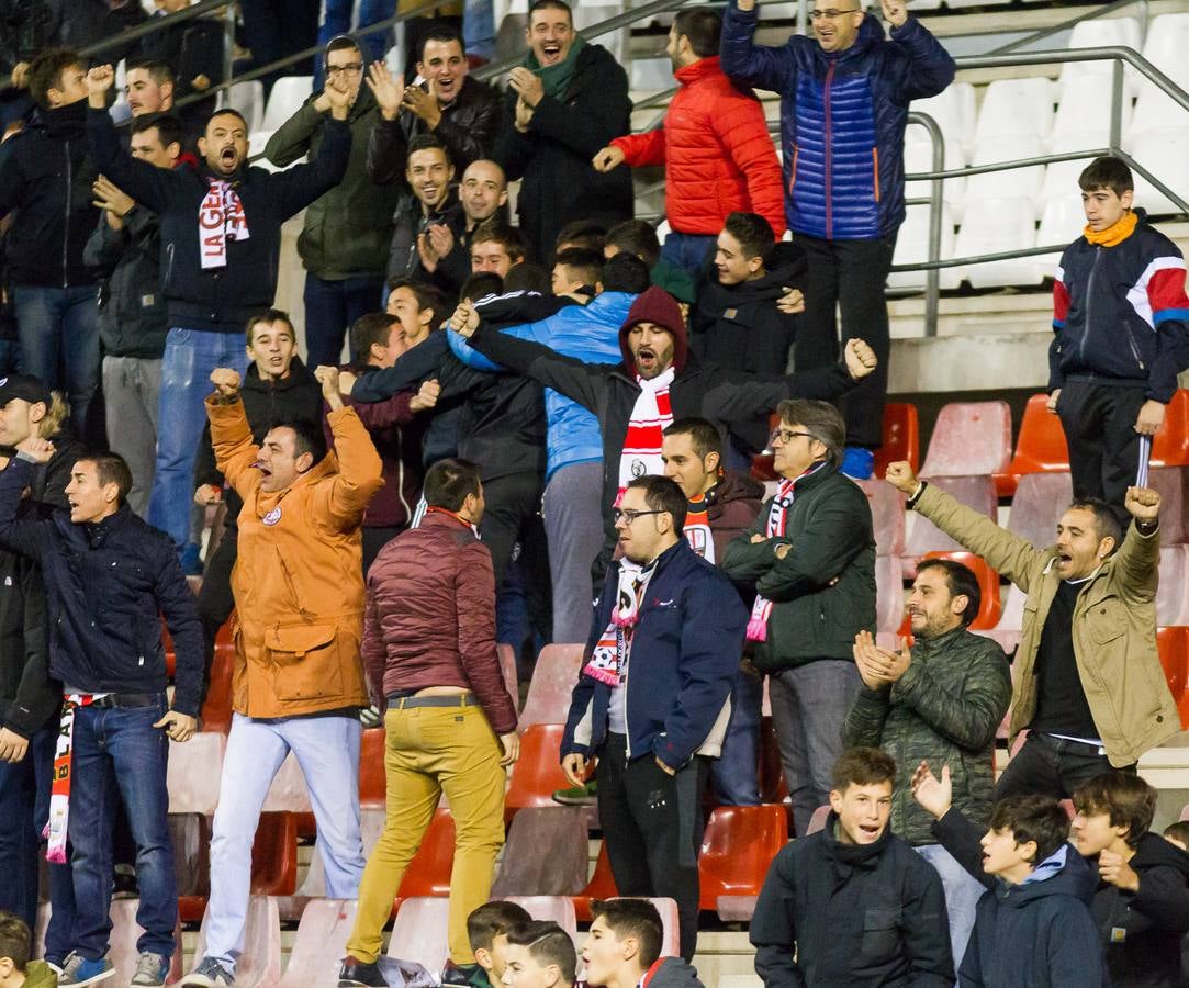 Los de Logroño no consiguieron pasar este domingo del empate (1-1)