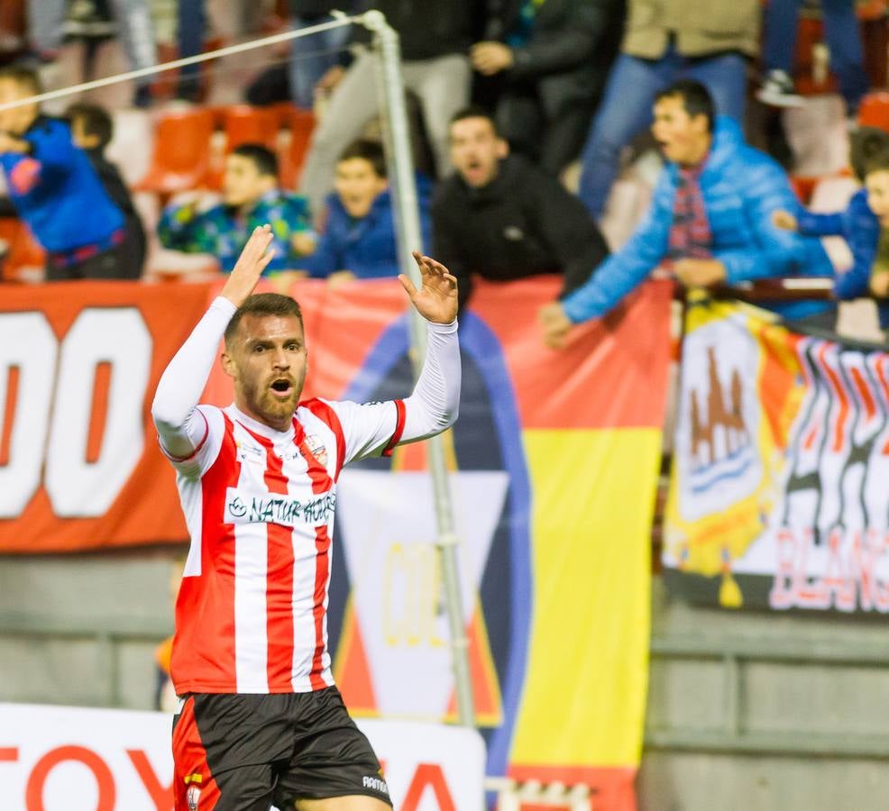 Los de Logroño no consiguieron pasar este domingo del empate (1-1)