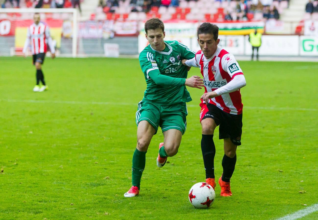 Los de Logroño no consiguieron pasar este domingo del empate (1-1)