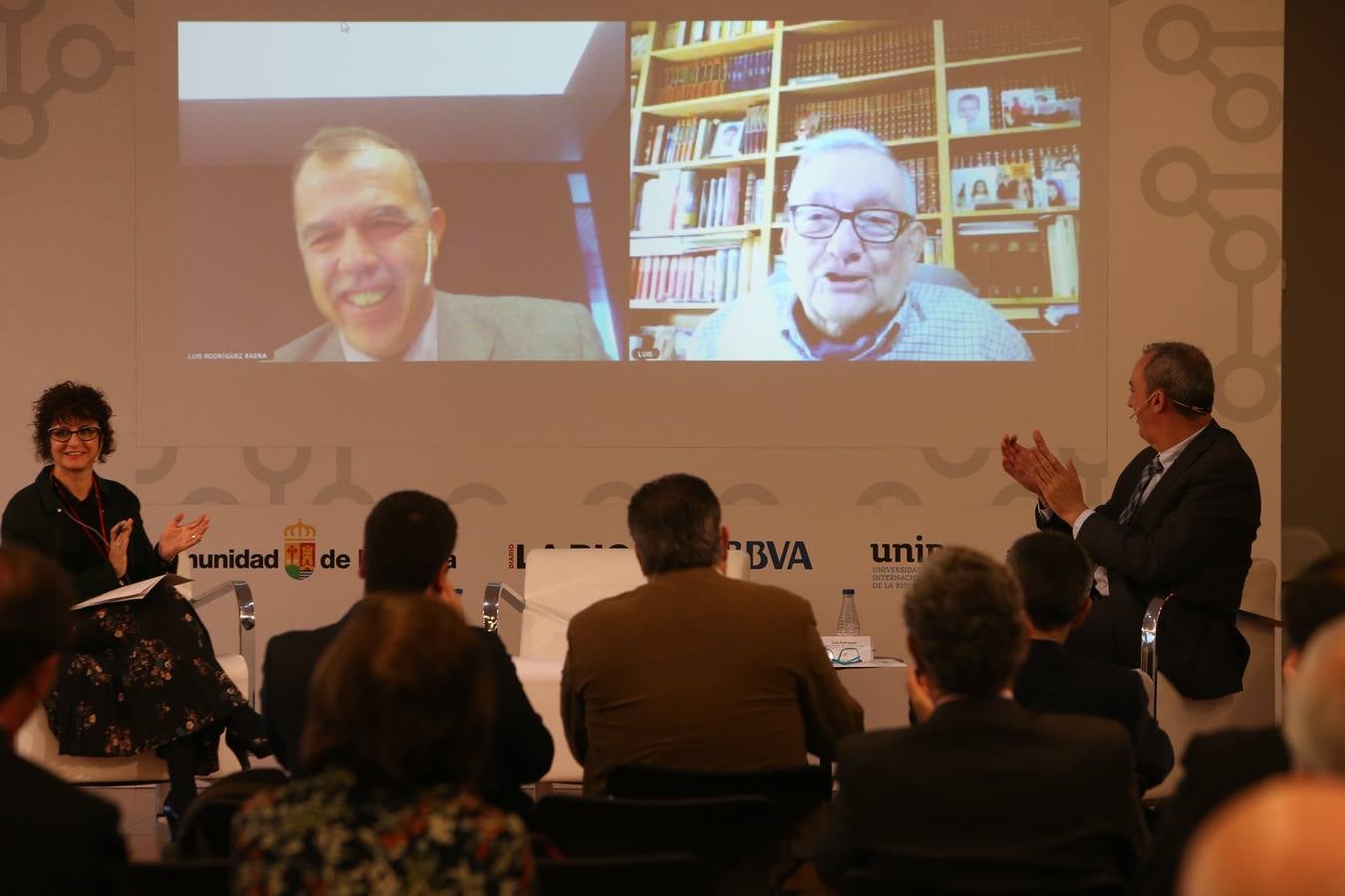 La Fombera acoge una jornada para recopilar los avances de la Agenda Digital que impulsa el Gobierno de La Rioja.